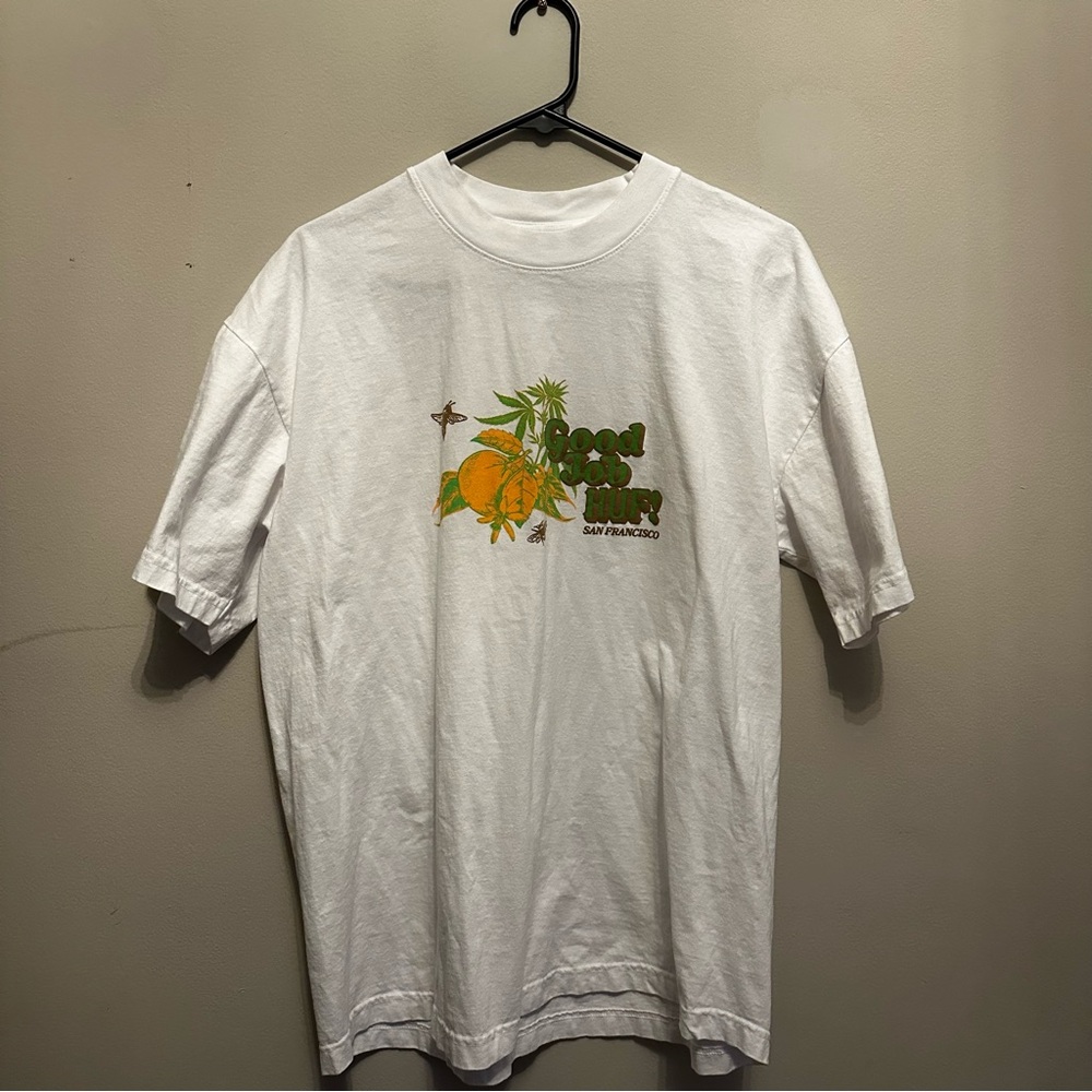 HUF x Midnight Organic tee